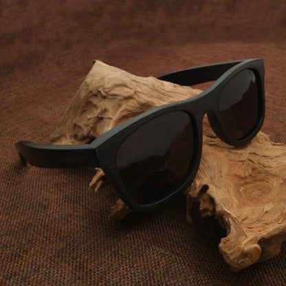 gafas de madera de bambú