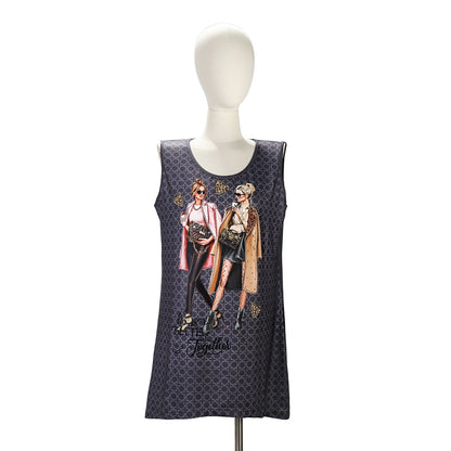 TOP TÚNICA NICOLE LEE CON BRILLOS (LADIES NIGHT OUT)