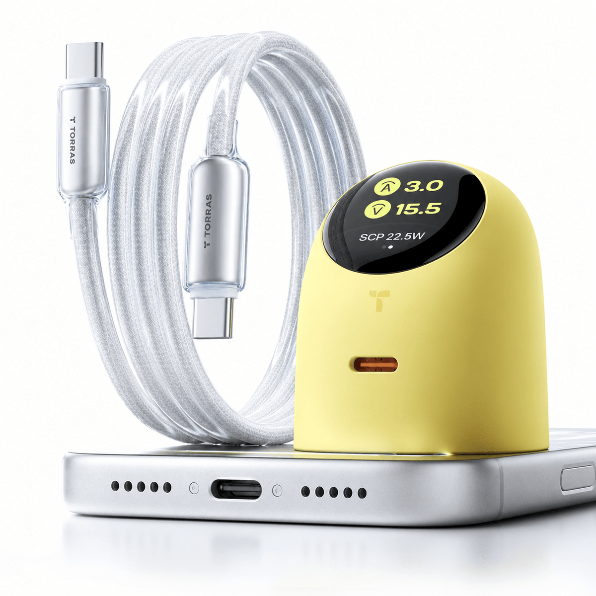 TORRAS FlashEye-Dot Smart Interactive Display Charger